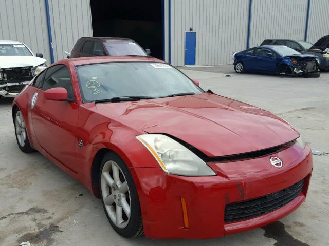 JN1AZ34E53T021837 - 2003 NISSAN 350Z COUPE RED photo 1