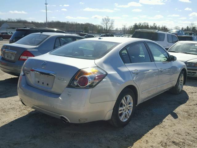 1N4AL2AP7CN401707 - 2012 NISSAN ALTIMA BAS SILVER photo 4