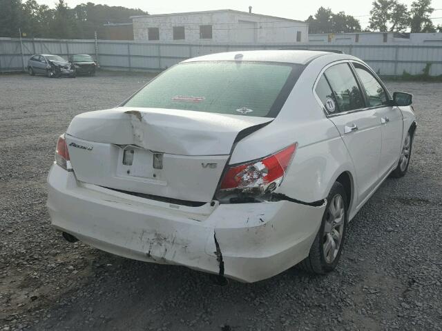 1HGCP3F83AA019081 - 2010 HONDA ACCORD EXL WHITE photo 4