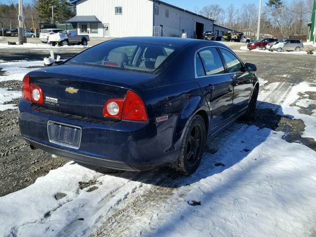 1G1ZC5EB3AF239765 - 2010 CHEVROLET MALIBU 1LT BLUE photo 4