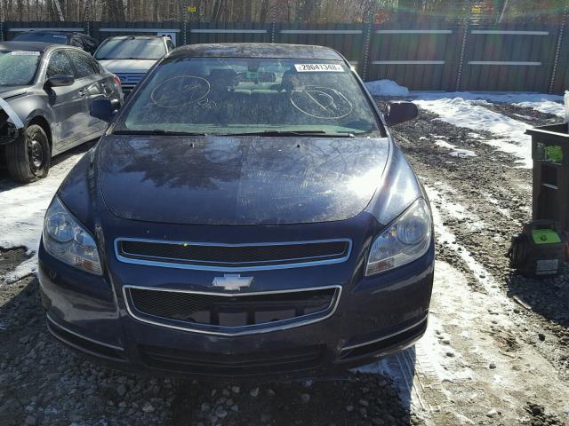 1G1ZC5EB3AF239765 - 2010 CHEVROLET MALIBU 1LT BLUE photo 9