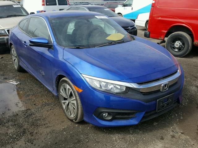 2HGFC3B71HH358486 - 2017 HONDA CIVIC EXL 蓝色 照片 1