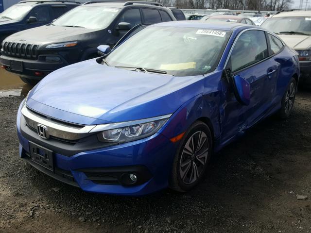 2HGFC3B71HH358486 - 2017 HONDA CIVIC EXL 蓝色 照片 2