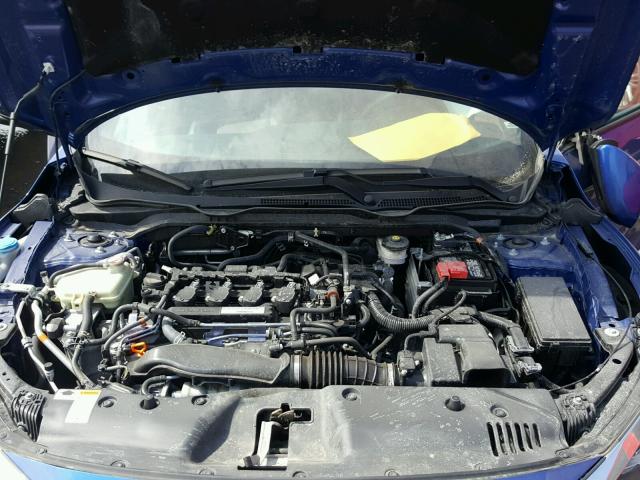 2HGFC3B71HH358486 - 2017 HONDA CIVIC EXL BLUE photo 7