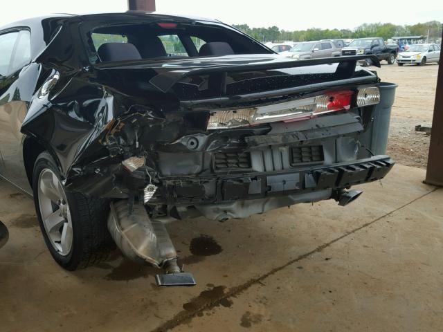 2C3CDYAG1CH131163 - 2012 DODGE CHALLENGER BLACK photo 9