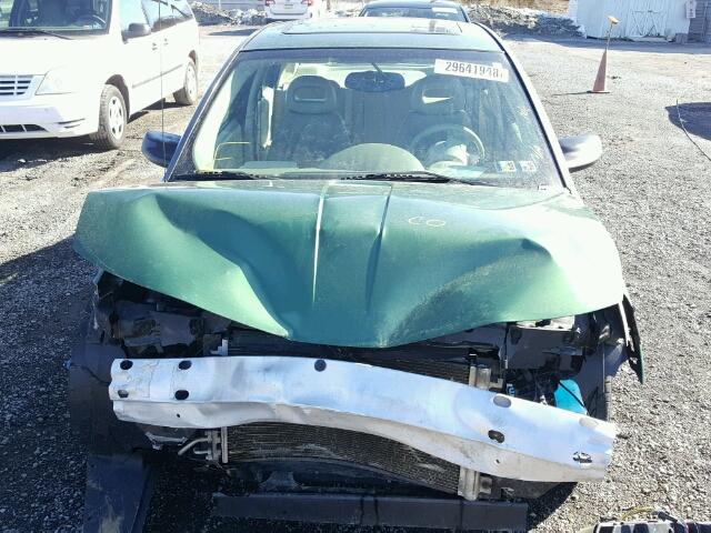 1G8AJ52F33Z108641 - 2003 SATURN ION LEVEL GREEN photo 7