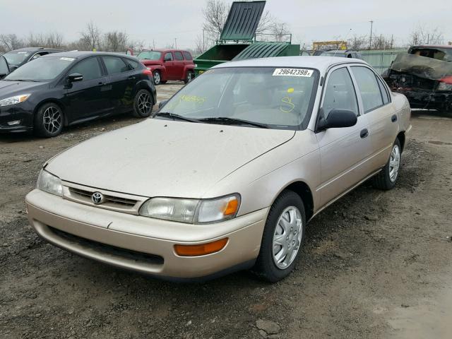 1NXBA02E9TZ468445 - 1996 TOYOTA COROLLA TAN photo 2