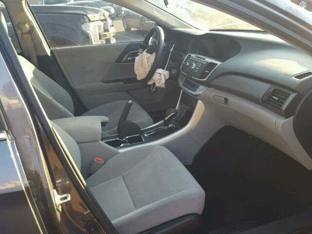 1HGCR2F33DA239950 - 2013 HONDA ACCORD LX GRAY photo 5