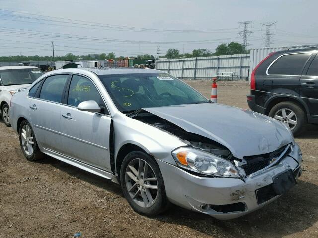 2G1WC5E33D1186654 - 2013 CHEVROLET IMPALA SILVER photo 1