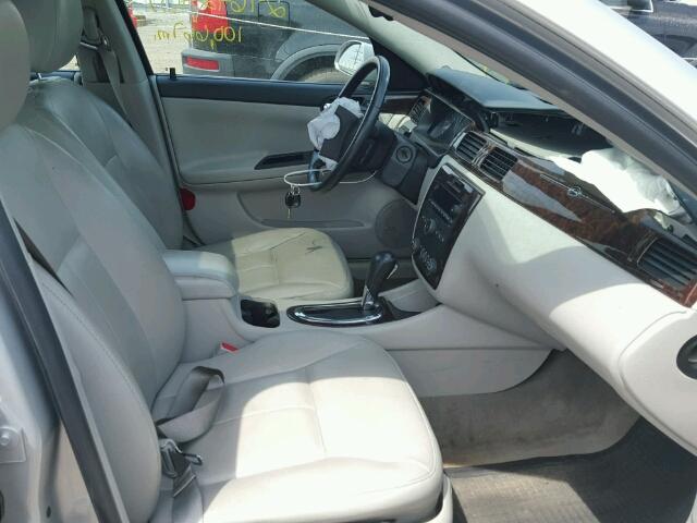 2G1WC5E33D1186654 - 2013 CHEVROLET IMPALA SILVER photo 5