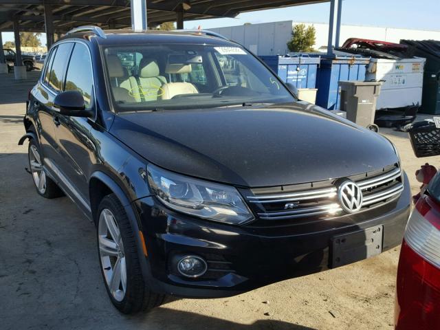 WVGBV3AXXEW091205 - 2014 VOLKSWAGEN TIGUAN S BLACK photo 1