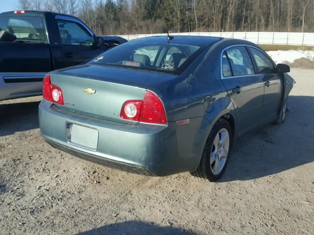 1G1ZG57B99F251867 - 2009 CHEVROLET MALIBU LS ლურჯი ფოტო 4