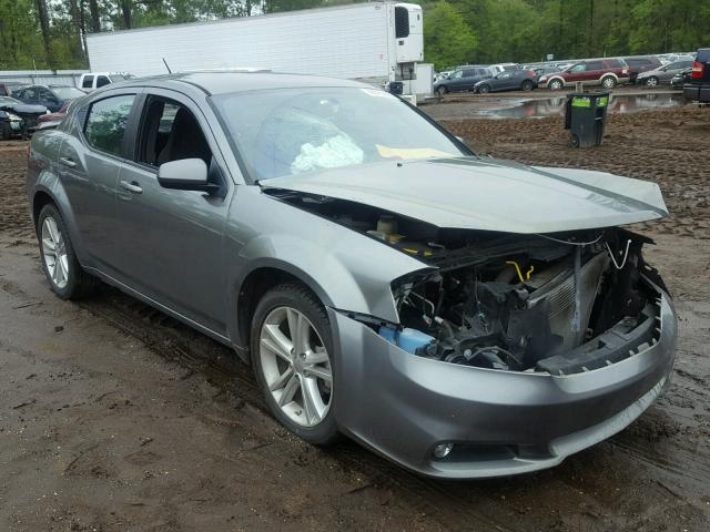 1C3CDZCB2DN552440 - 2013 DODGE AVENGER SX GRAY photo 1