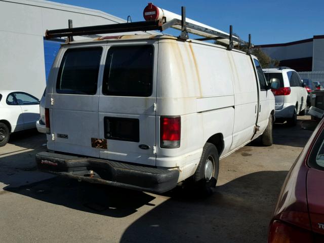 1FTRE1427XHB41119 - 1999 FORD ECONOLINE WHITE photo 4