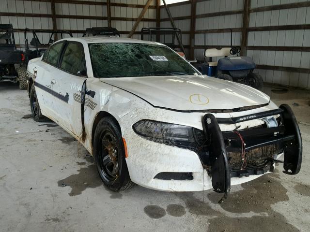 2C3CDXAT5GH347367 - 2016 DODGE CHARGER PO WHITE photo 1