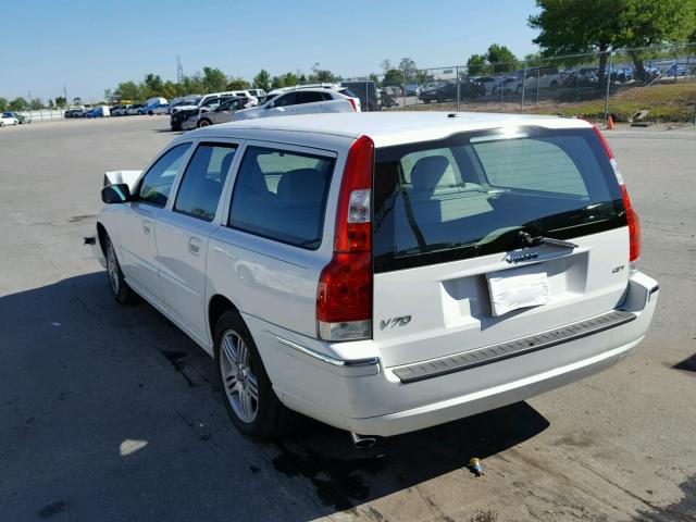 YV1SW592971658908 - 2007 VOLVO V70 2.5T WHITE photo 3