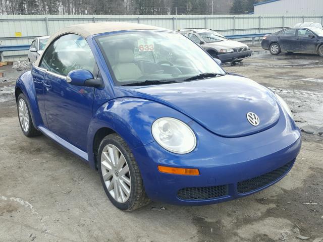 3VWRF31Y88M412930 - 2008 VOLKSWAGEN NEW BEETLE 蓝色 照片 1
