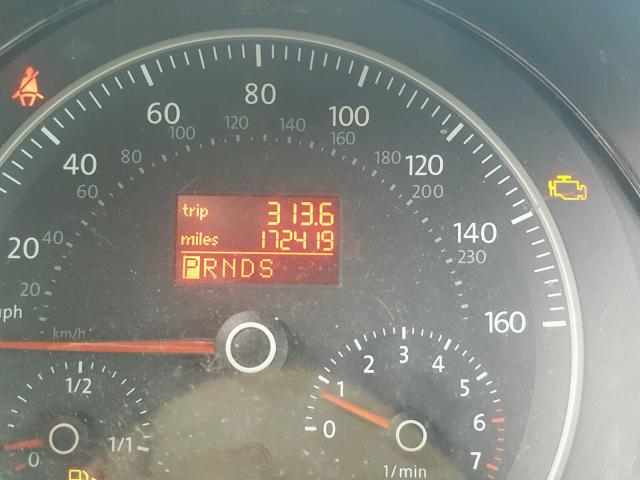 3VWRF31Y88M412930 - 2008 VOLKSWAGEN NEW BEETLE 蓝色 照片 8