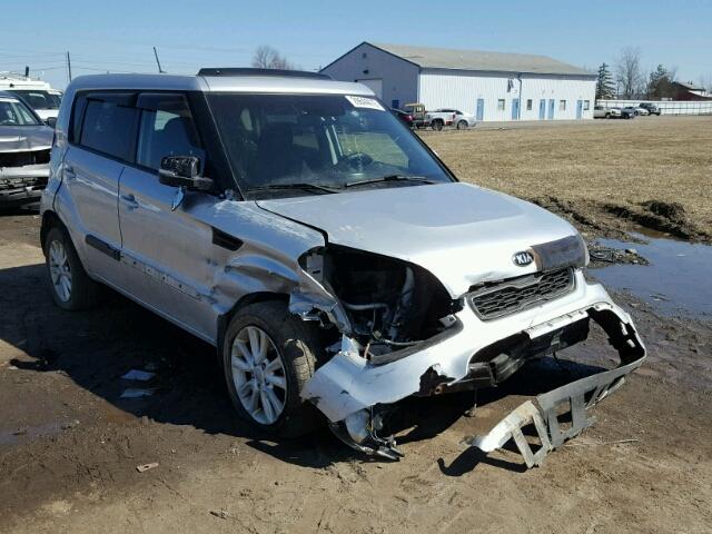 KNDJT2A64D7522329 - 2013 KIA SOUL + SILVER photo 1