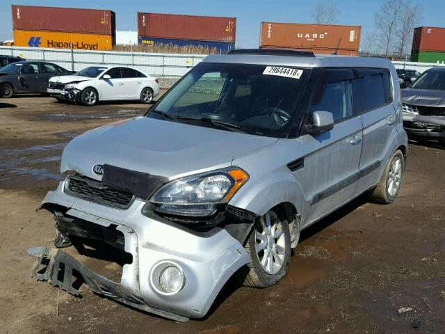 KNDJT2A64D7522329 - 2013 KIA SOUL + SILVER photo 2