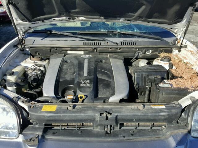 KM8SC73E56U076018 - 2006 HYUNDAI SANTA FE G WHITE photo 7