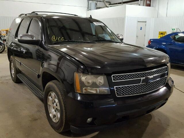 1GNFC13008R267060 - 2008 CHEVROLET TAHOE C150 BLACK photo 1