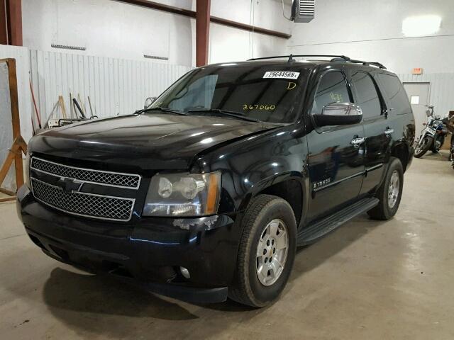 1GNFC13008R267060 - 2008 CHEVROLET TAHOE C150 BLACK photo 2