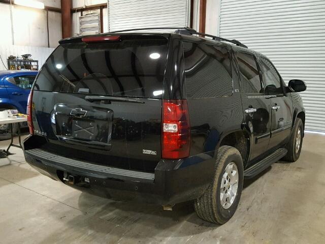 1GNFC13008R267060 - 2008 CHEVROLET TAHOE C150 BLACK photo 4