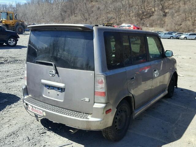 JTLKT324140156950 - 2004 TOYOTA SCION XB 银色 照片 4