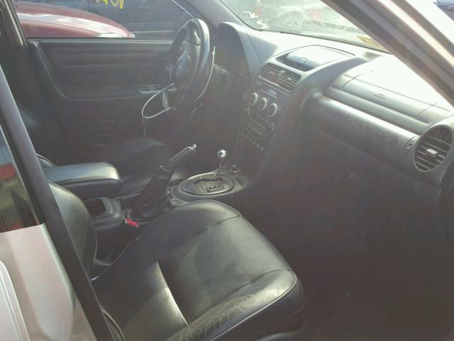 JTHBD192740086354 - 2004 LEXUS IS 300 SILVER photo 5