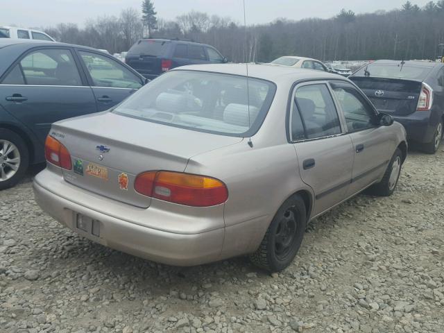 1Y1SK52821Z438076 - 2001 CHEVROLET GEO PRIZM 棕色 照片 4