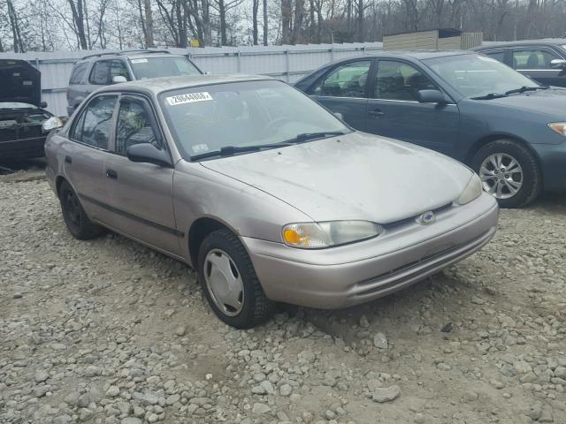 1Y1SK52821Z438076 - 2001 CHEVROLET GEO PRIZM TAN photo 9