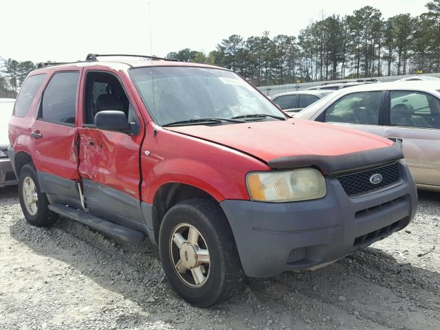 1FMYU01142KD98704 - 2002 FORD ESCAPE XLS RED photo 1