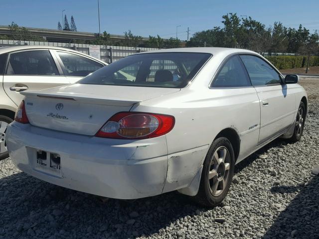 2T1CF22P23C602653 - 2003 TOYOTA CAMRY SOLA WHITE photo 4