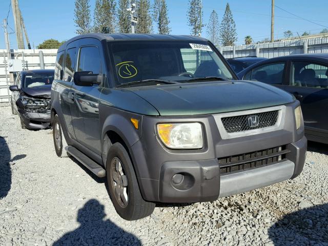 5J6YH18523L007479 - 2003 HONDA ELEMENT EX GREEN photo 1