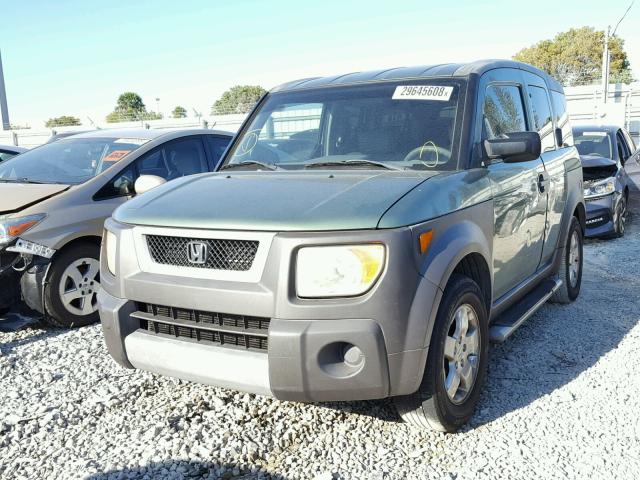 5J6YH18523L007479 - 2003 HONDA ELEMENT EX GREEN photo 2