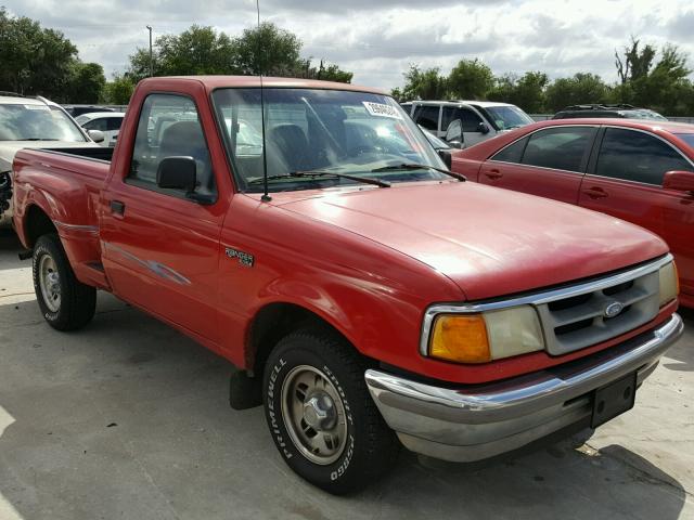1FTCR10A6TPA96519 - 1996 FORD RANGER RED photo 1