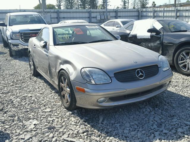 WDBKK49F13F288001 - 2003 MERCEDES-BENZ SLK 230 KO SILVER photo 1