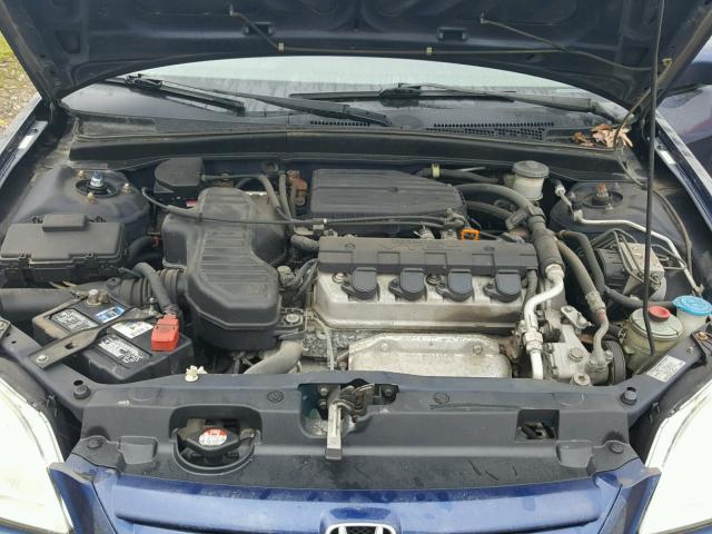 2HGES26721H548841 - 2001 HONDA CIVIC EX ლურჯი ფოტო 7