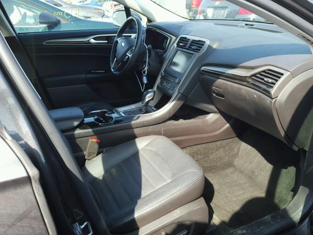 3FA6P0HD8GR185203 - 2016 FORD FUSION SE GRAY photo 5