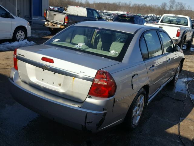 1G1ZT51F06F263988 - 2006 CHEVROLET MALIBU LT SILVER photo 4