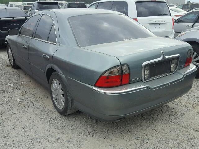 1LNHM86S85Y632408 - 2005 LINCOLN LS 绿色 照片 3