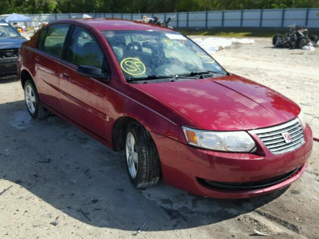 1G8AJ55FX7Z151732 - 2007 SATURN ION LEVEL BURGUNDY photo 1