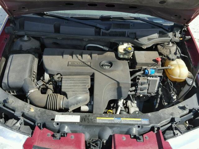 1G8AJ55FX7Z151732 - 2007 SATURN ION LEVEL BURGUNDY photo 7