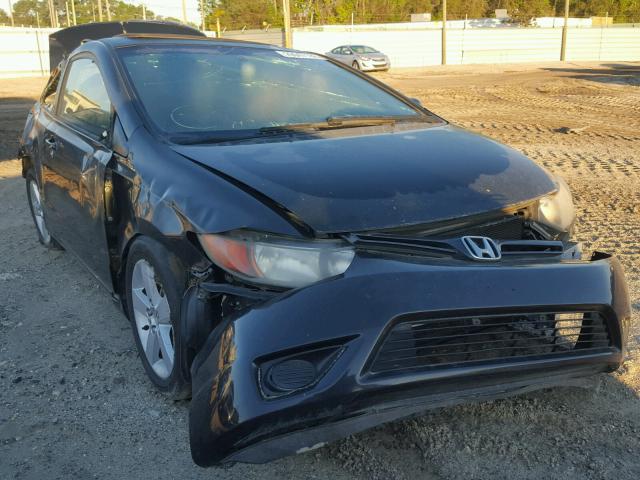 2HGFG12897H516928 - 2007 HONDA CIVIC EX BLACK photo 1