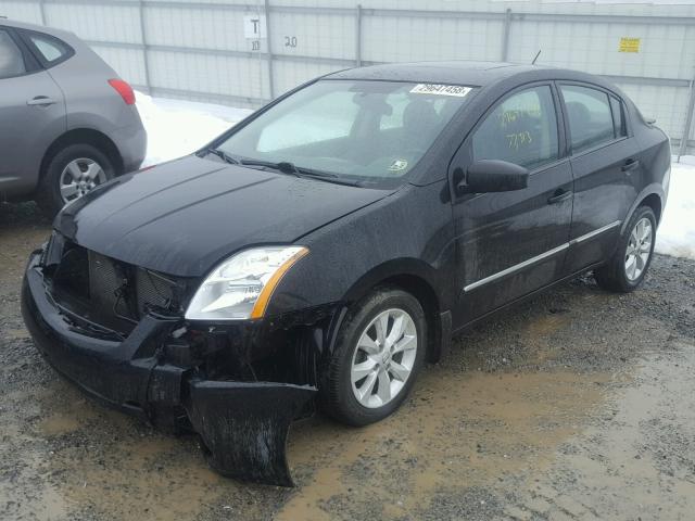 3N1AB6AP0CL655976 - 2012 NISSAN SENTRA 2.0 BLACK photo 2