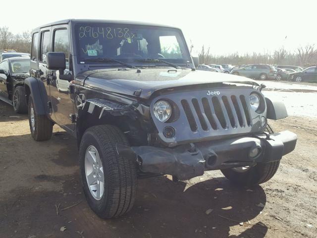 1C4BJWDG9HL753519 - 2017 JEEP WRANGLER U GRAY photo 1