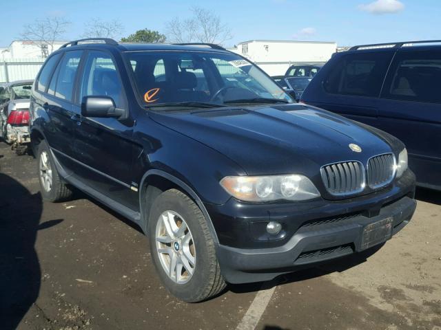 5UXFA13514LU35925 - 2004 BMW X5 3.0I BLACK photo 1