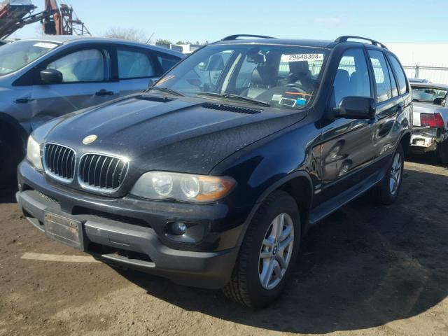 5UXFA13514LU35925 - 2004 BMW X5 3.0I BLACK photo 2