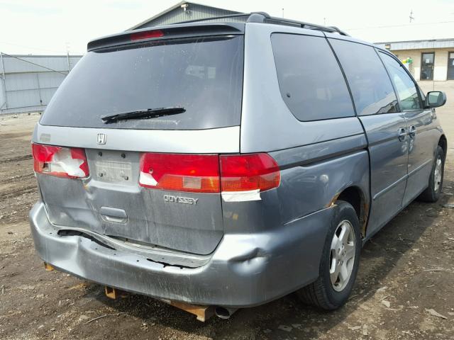 2HKRL186XYH602173 - 2000 HONDA ODYSSEY EX SILVER photo 4